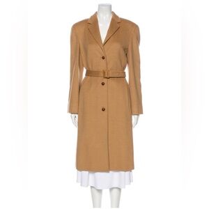 Pristine Calvin Klein camel hair coat size 8